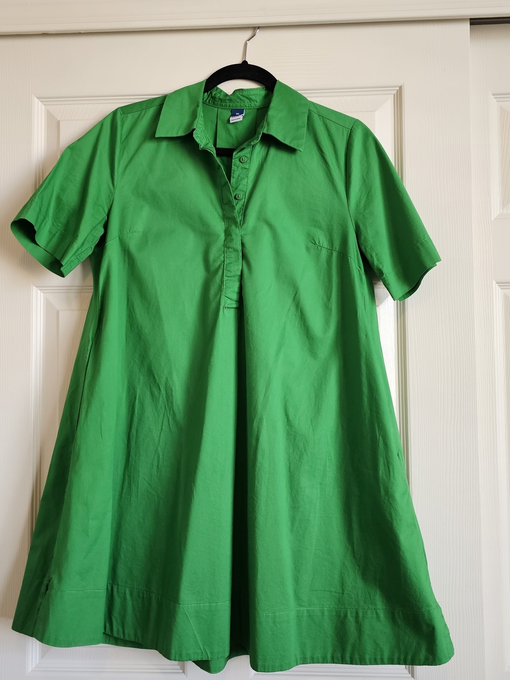 Old Navy Green Polo Shirt Dress - Women's Short-Sleeve A-Line